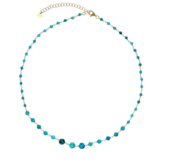 Necklace Io & Te  Woman in Silver Turchese CLSATUDO - CLSATUDO